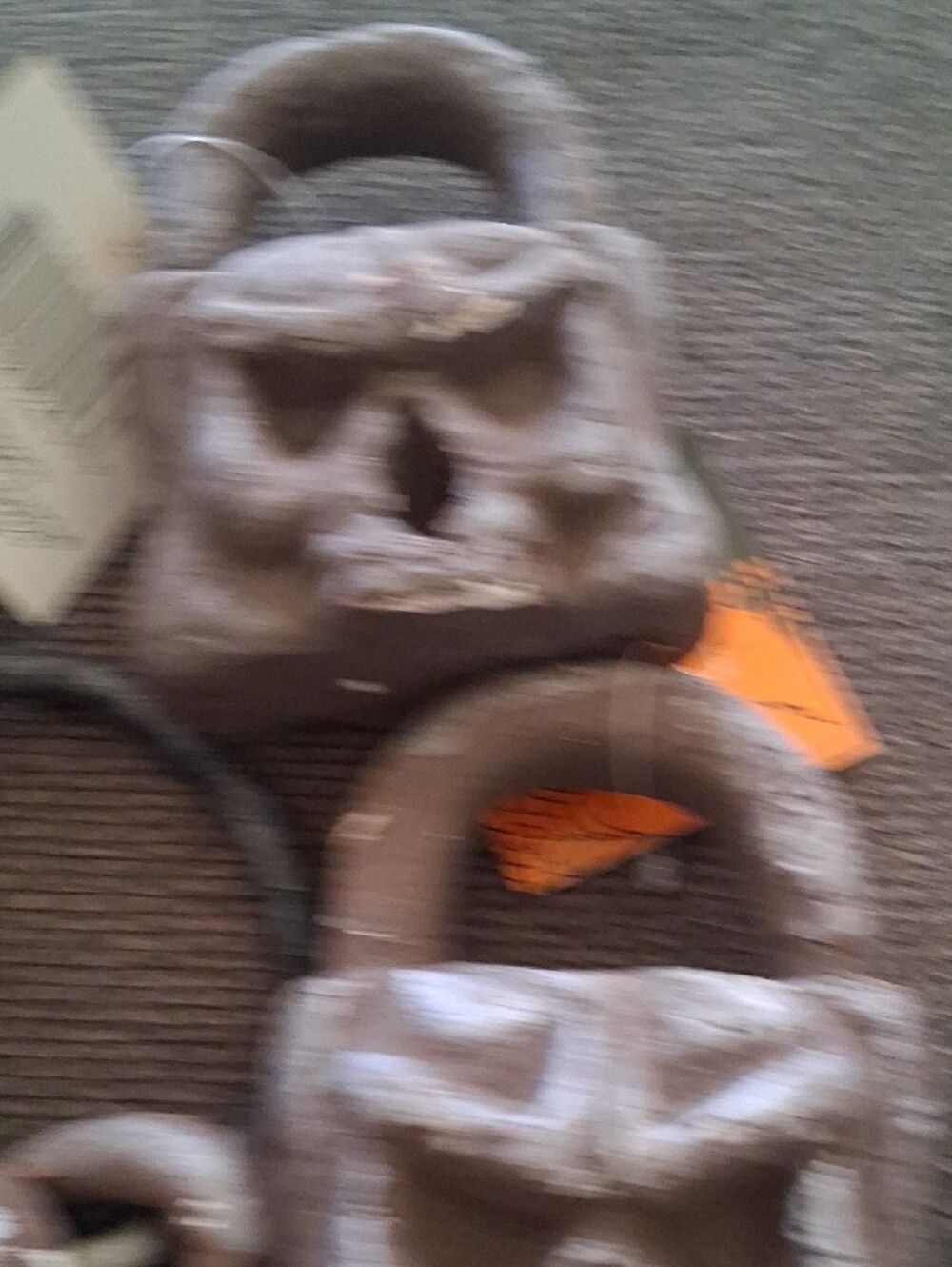 Halloween Foam 5 Skull Padlocks & Keys - Picture 6 of 8